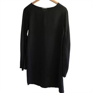 Carmen Marco Valvo sleeve slit detail dress